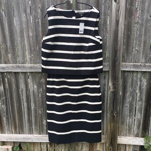 NWT Banana Republic top and skirt set
